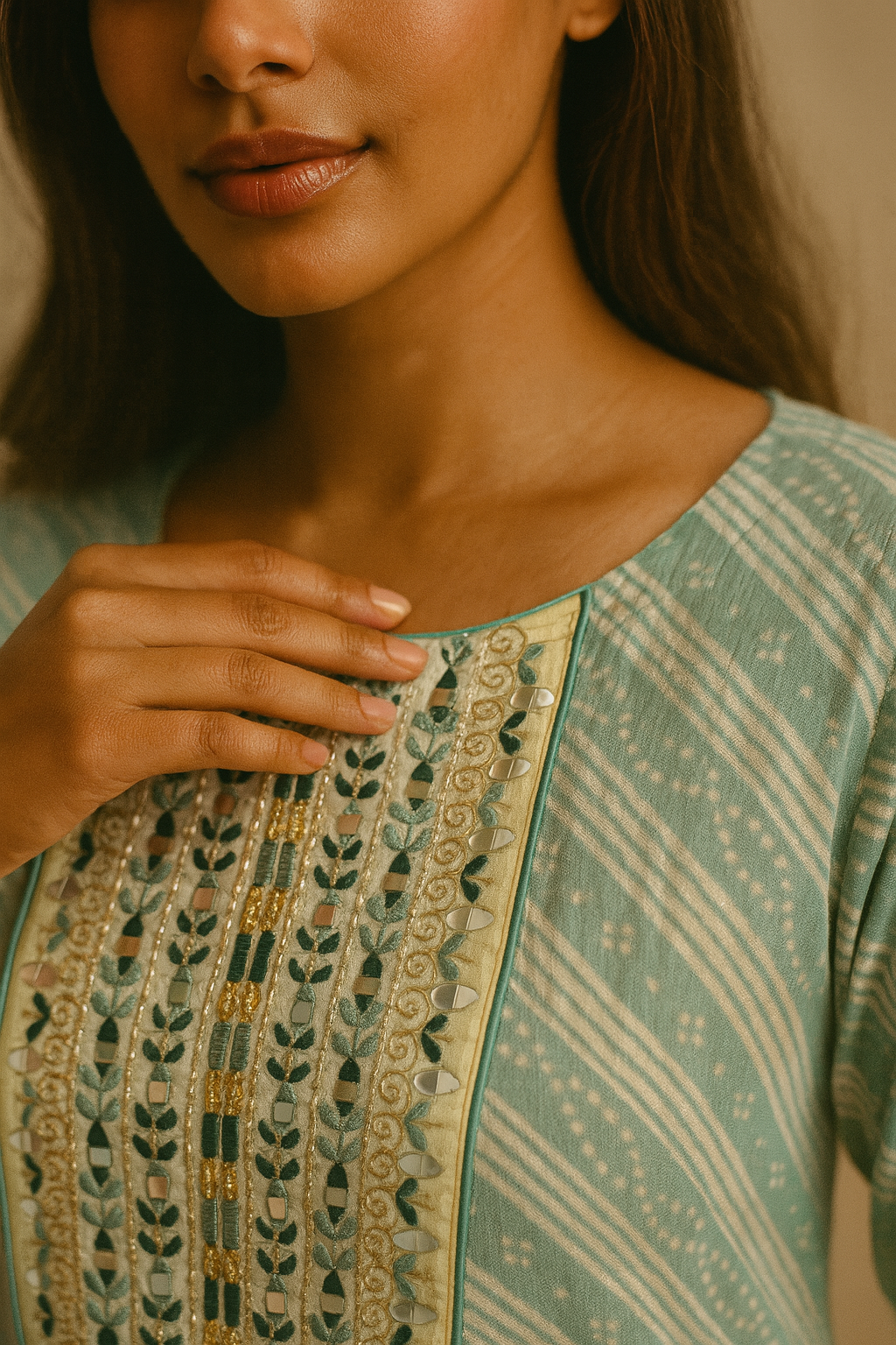 Ruhani Straight Fit Kurti