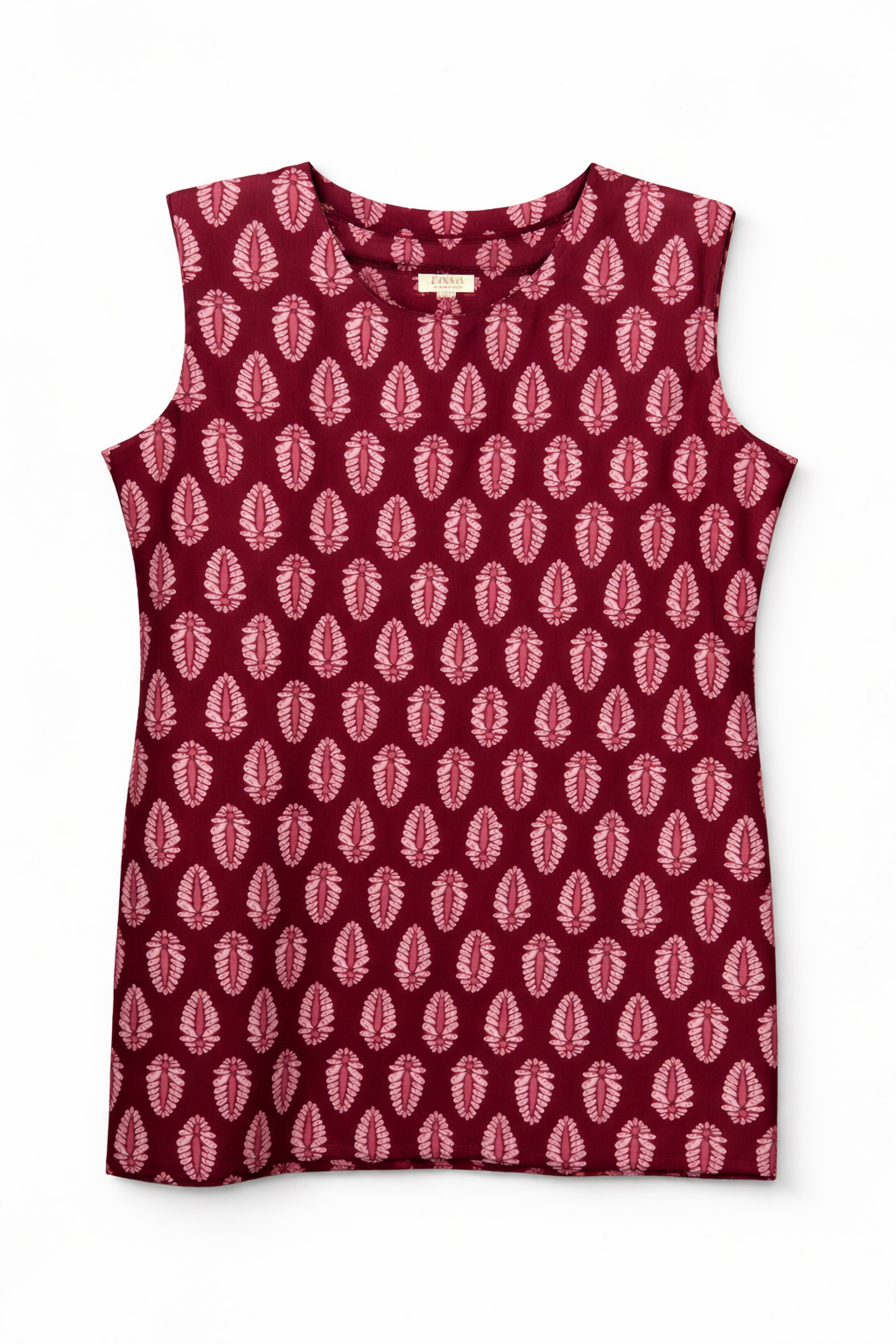 Sleeveless short kurti