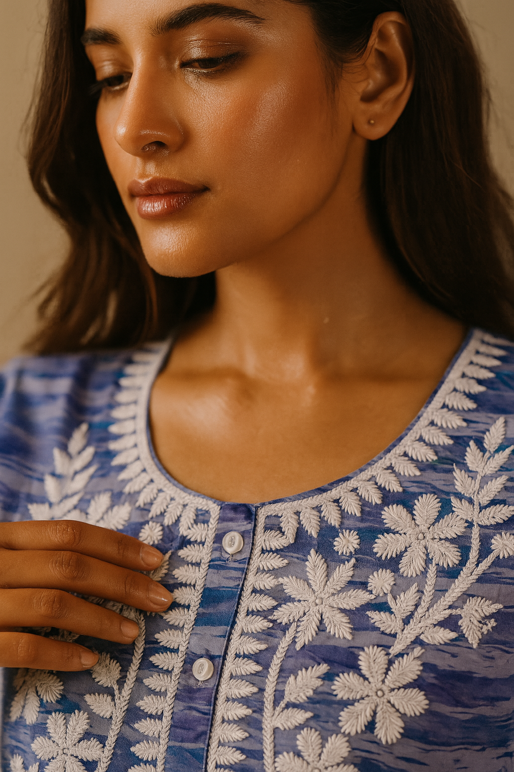 Rangika – Bright Blooms Kurti