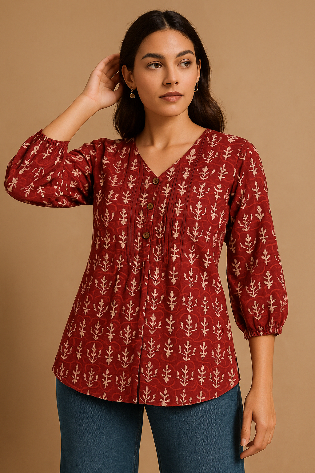 Khair Ethnic Top