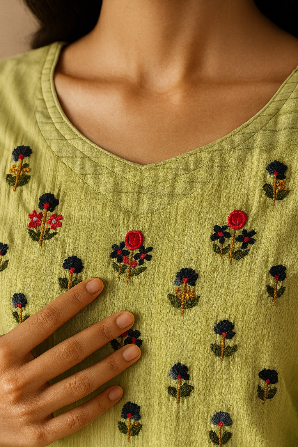 aneera – Handcrafted Cotton Gown