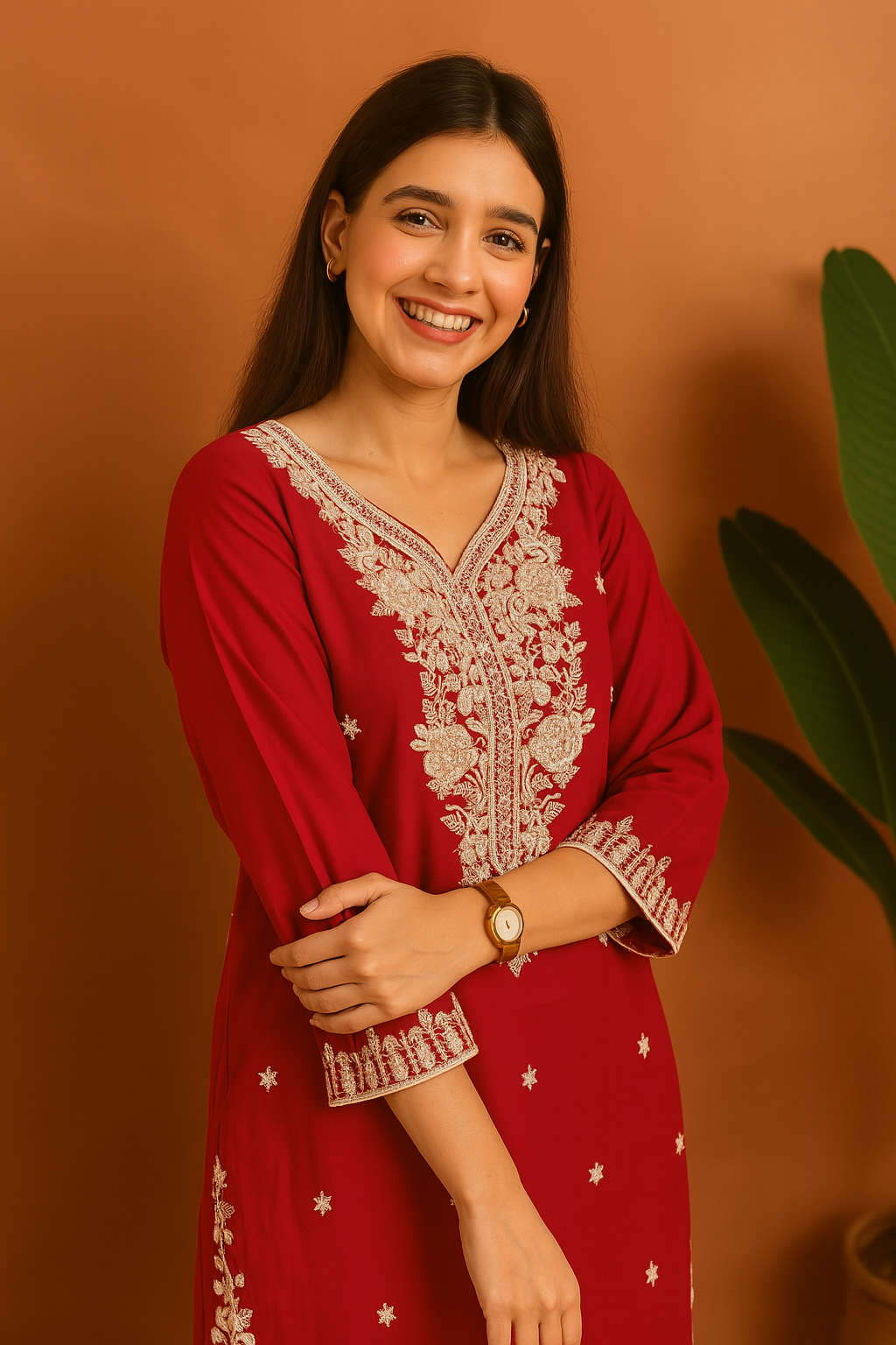 Mehr –Modal Chanderi Long Kurti