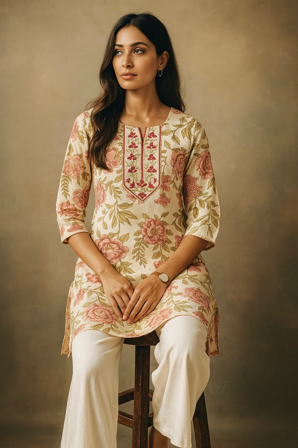 Gulnaz Embroidered Kurti